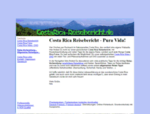 Tablet Screenshot of costarica-reisebericht.de